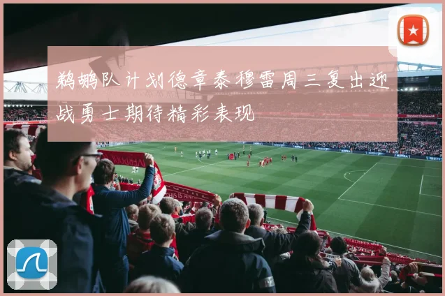 鹈鹕队计划德章泰穆雷周三复出迎战勇士期待精彩表现